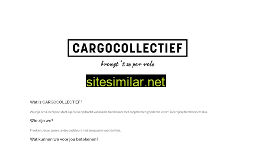 cargocollectief.be alternative sites