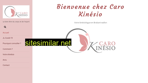 caro-kinesio.be alternative sites
