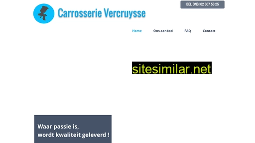 carrosserievercruysse.be alternative sites