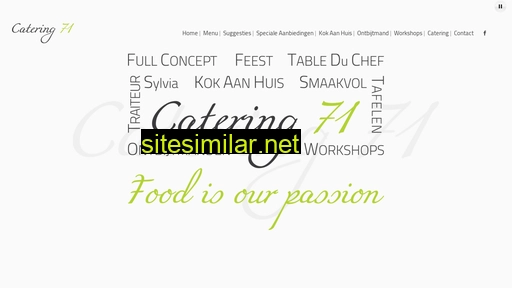 Catering71 similar sites