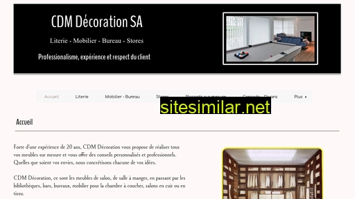cdmdecoration.be alternative sites