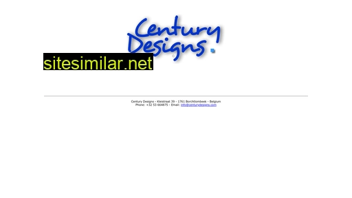 centurydesigns.be alternative sites