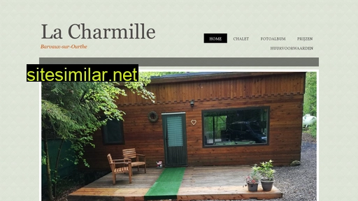 chaletlacharmille.be alternative sites