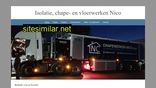 chapewerken-nico.be alternative sites
