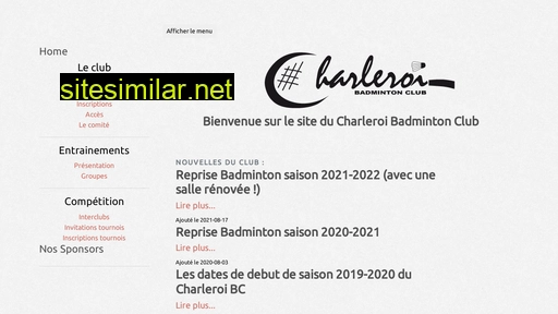 Charleroibc similar sites