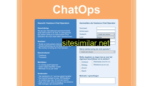chatops.be alternative sites