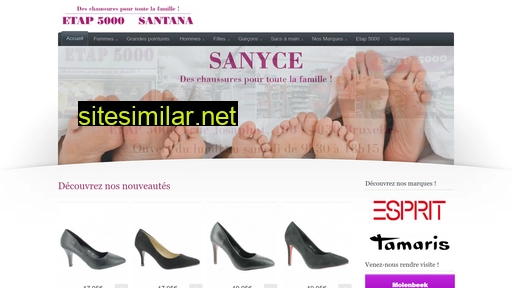 chaussures-santana.be alternative sites