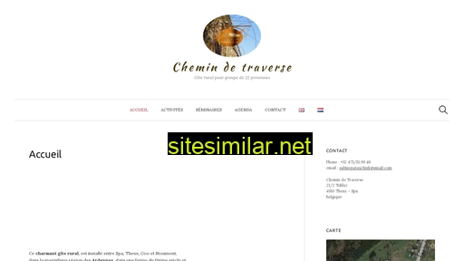 chemindetraverse.be alternative sites