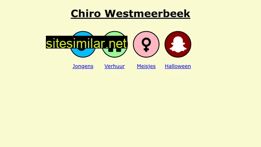 Chiro-westmeerbeek similar sites