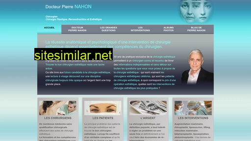 chirurgie-esthetique-pierre-nahon.be alternative sites