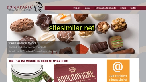 Chocolaterie-bonaparte similar sites