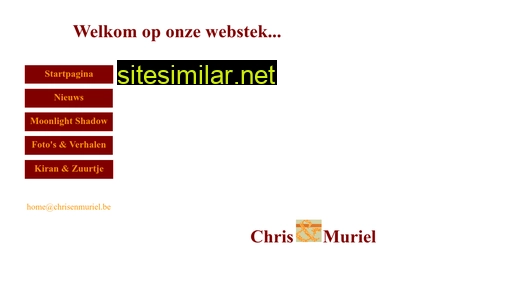 chrisenmuriel.be alternative sites