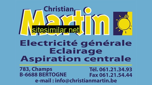 christianmartin.be alternative sites