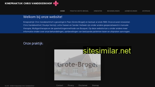 chrisvandekerkhof.be alternative sites