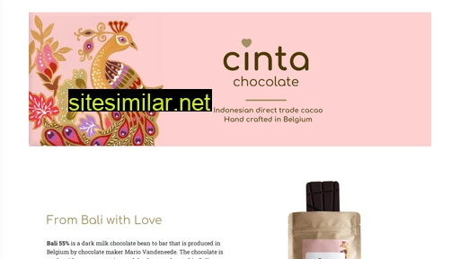 cintachocolate.be alternative sites