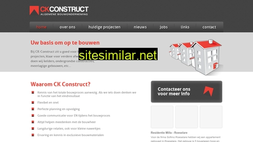 ck-construct.be alternative sites