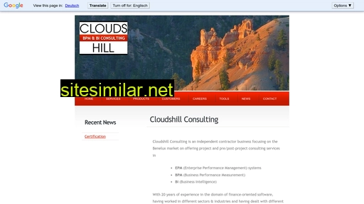 cloudshill.be alternative sites