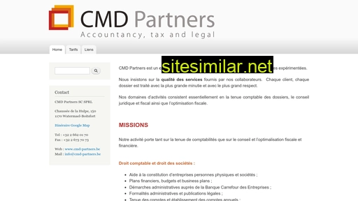 cmd-partners.be alternative sites