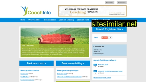 coachinfo.be alternative sites
