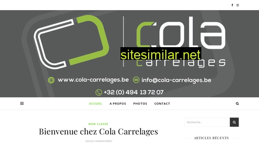 cola-carrelages.be alternative sites
