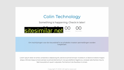 colin-technology.be alternative sites