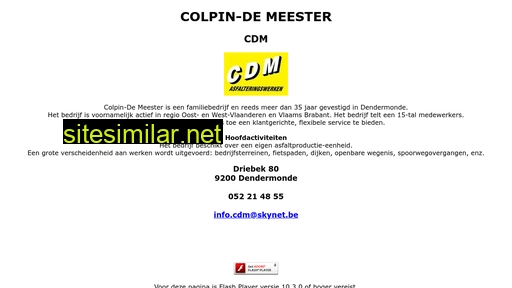colpin-demeester.be alternative sites