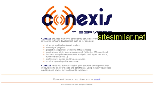 conexis.be alternative sites