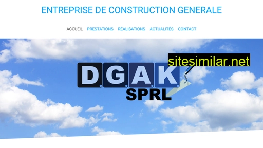construction-dgak-sprl.be alternative sites