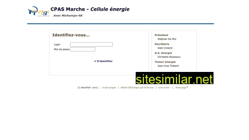 cpasenergiemarche.be alternative sites