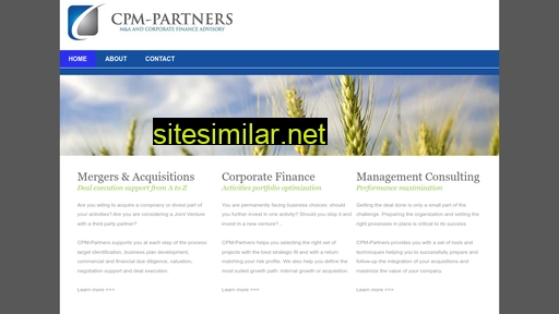 cpm-partners.be alternative sites