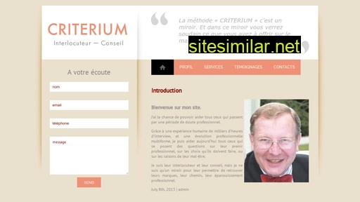 criterium.be alternative sites