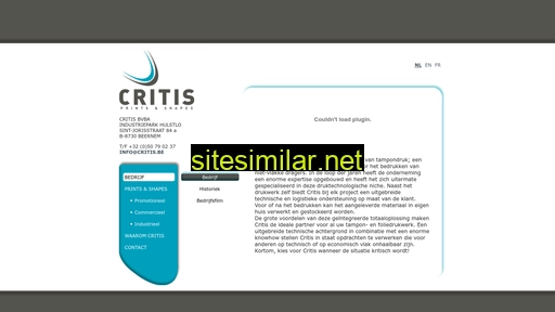 critis.be alternative sites