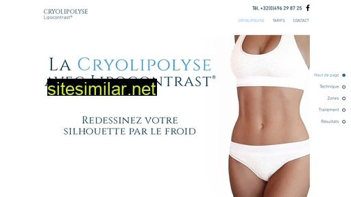 Cryolipo similar sites