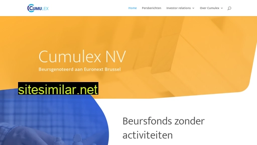cumulex.be alternative sites