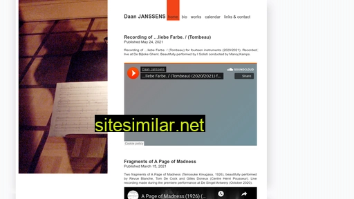 Daanjanssens similar sites