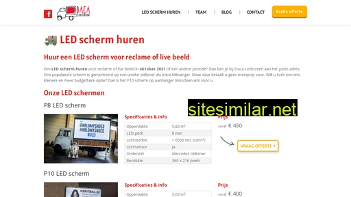 Daca-ledscreen similar sites