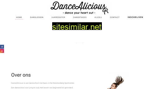 dancealicious.be alternative sites