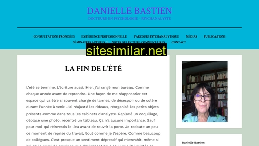 Daniellebastien similar sites