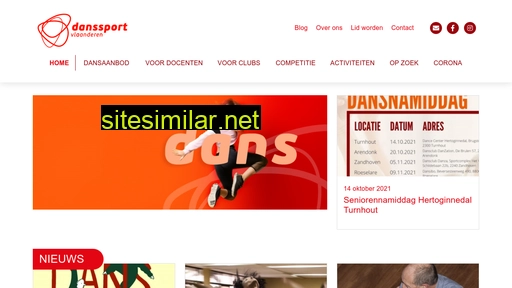 danssportvlaanderen.be alternative sites