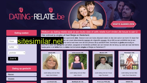 dating-relatie.be alternative sites