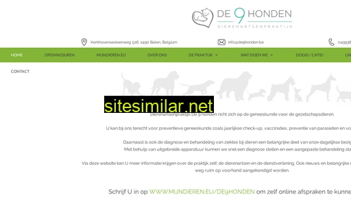de9honden.be alternative sites