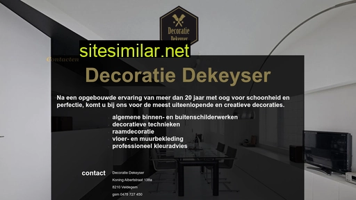 decoratiedekeyser.be alternative sites