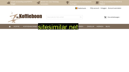 dekoffieboon.be alternative sites