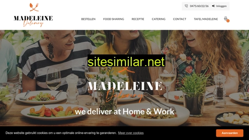 deliverymadeleine.be alternative sites