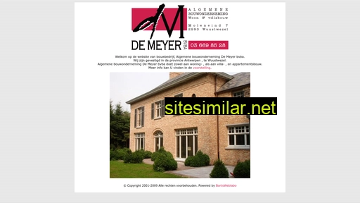 demeyer-bvba.be alternative sites