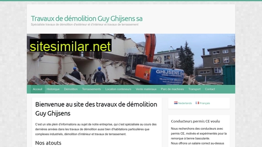 demolitionghijsens.be alternative sites