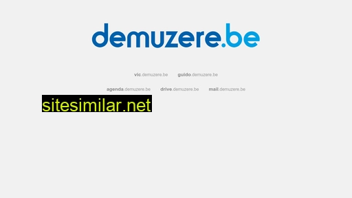 demuzere.be alternative sites