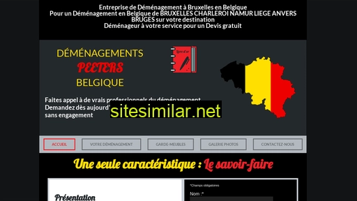 demenagement-peeters-belgique.be alternative sites