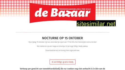 de-bazaar.be alternative sites