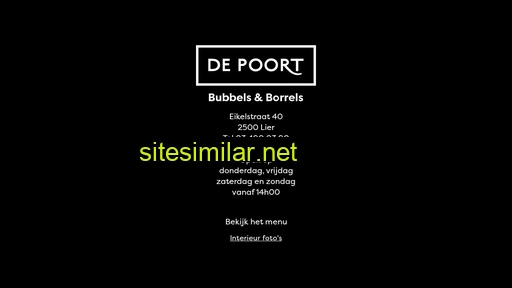 depoort-lier.be alternative sites